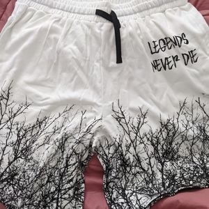 Juice Wrld 999 Legends never die treeline shorts